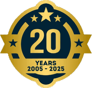 20 Year Badge